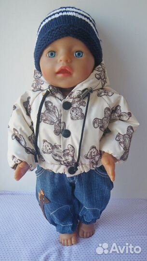 Одежда для куклы Бэби Борн 43 см