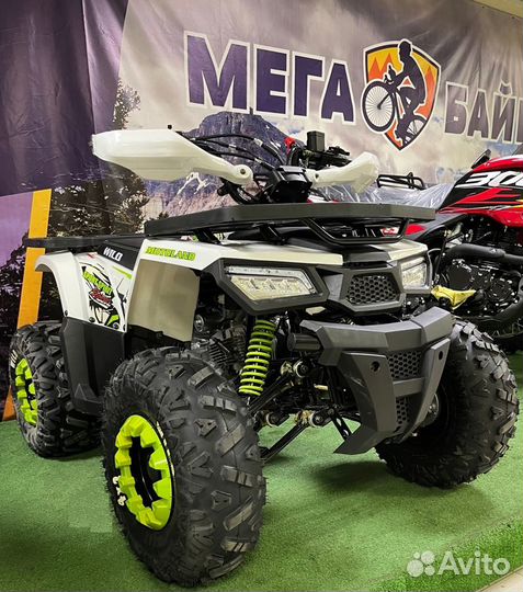 Квадроцикл (п) 125 wild basic белый