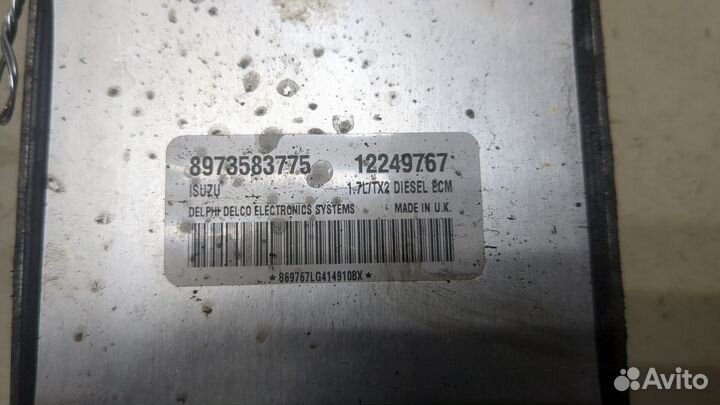 Блок управления двигателем Opel Combo, 2004