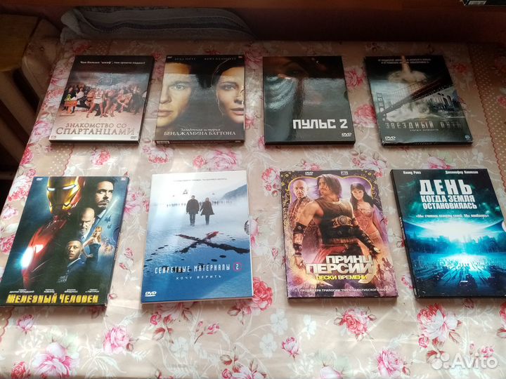 DVD диски из личной коллекции лицензия