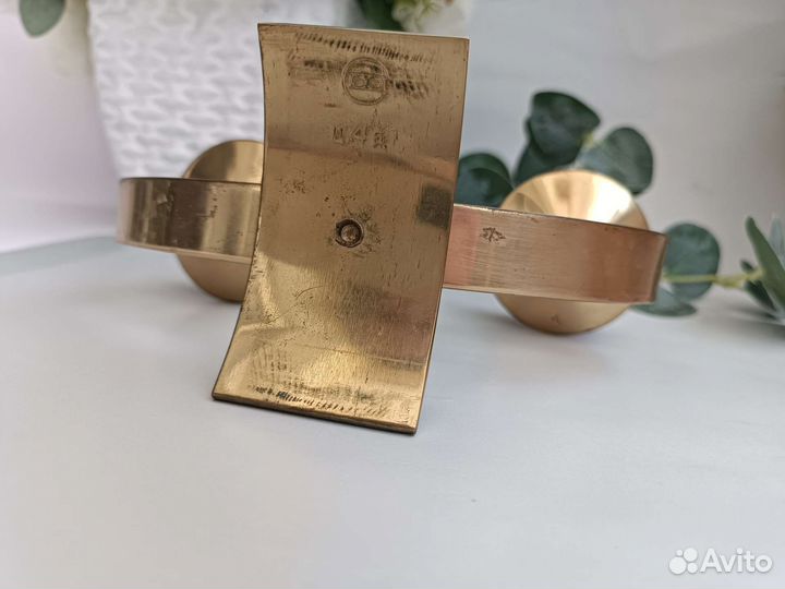 Подсвечник латунь СССР