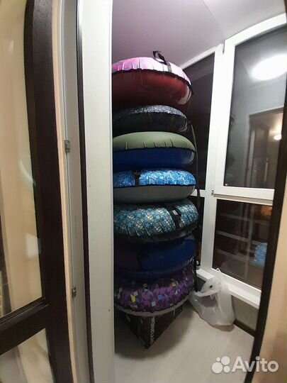 Тюбинг ватрушка ледянка