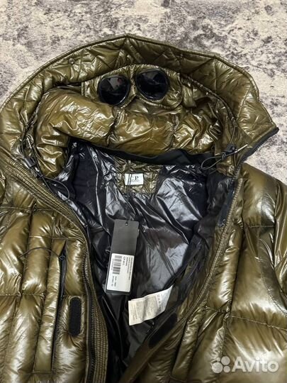 CP Company DD Shell Long Puffer Down Jacket