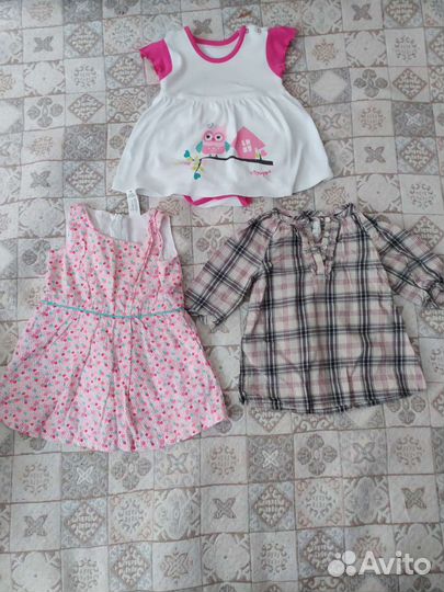 Пакет вещей для девочки с 4мес до 1 года