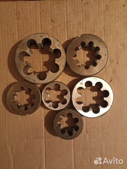 Метчики и плашки СССР трубные G