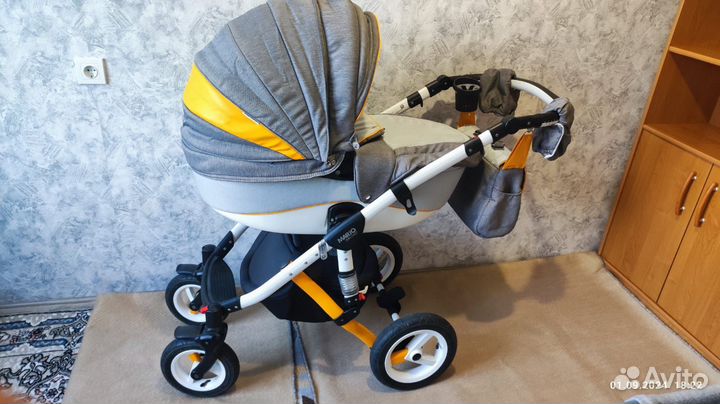 Коляска 3 в 1 бу