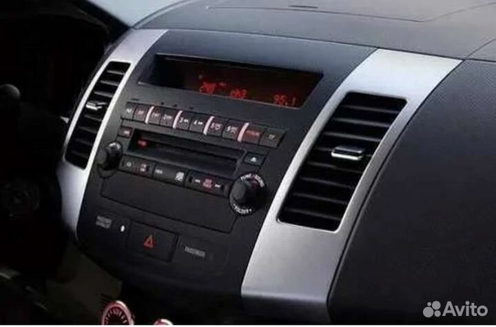 Штатная магнитола для mitsubishi outlander