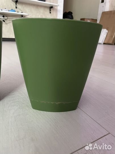Горшки для цветов 2,5 л,цена за 2 шт