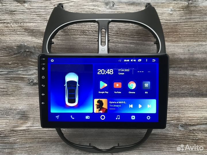 Магнитола Peugeot 206 Teyes CC2L plus