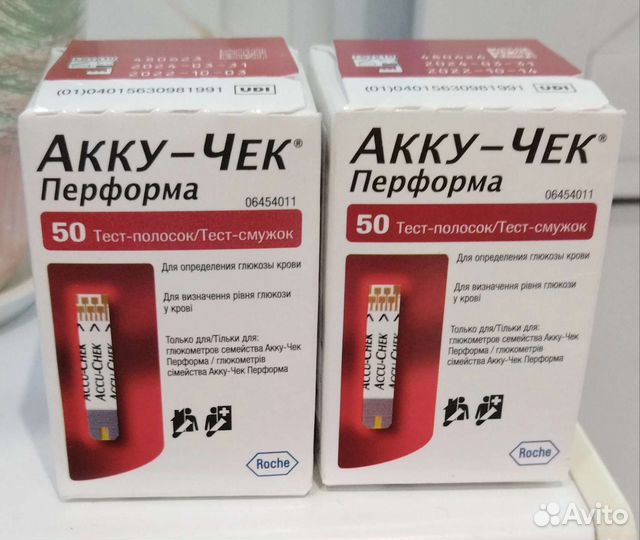 Тест полоски акку чек перформа