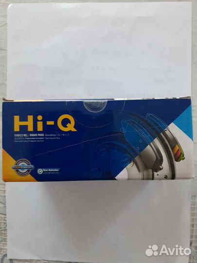 Тормозные колодки передние на toyota