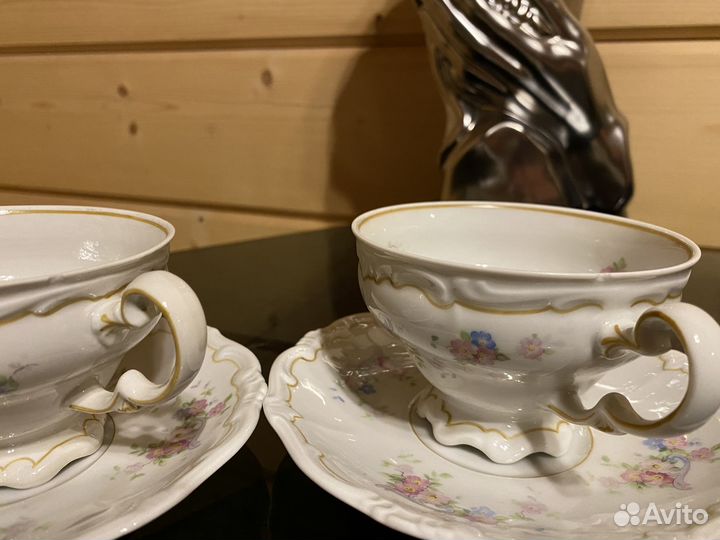 Кофейный сервиз «смородина», чайные пары Weimar