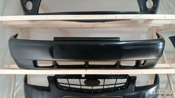 Бампер передний ваз 2110 2112 неокрашенный