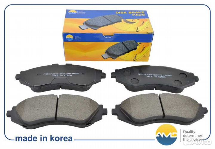 Колодки тормозные дисковые