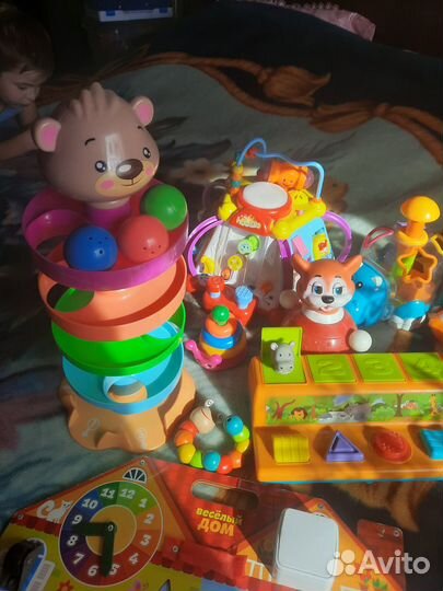 Развивающие игрушки пакетом