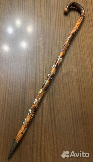 Палка трость сувенирная с шильдами (Германия)