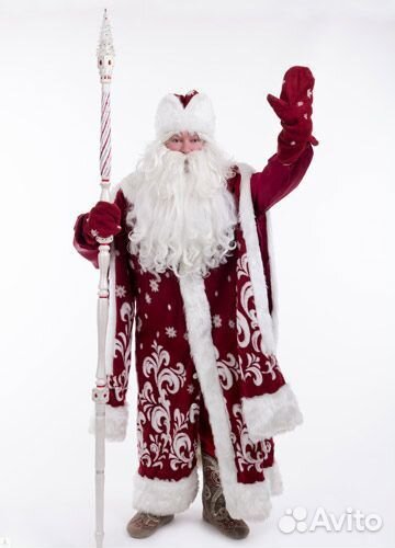 Карнавальный костюм деда мороза и снегурочки