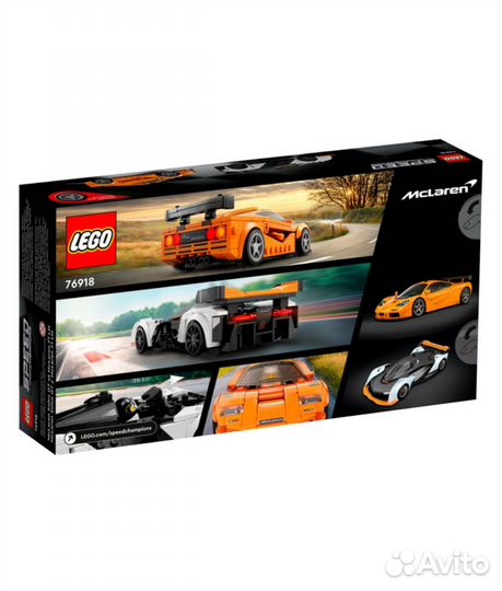 76918 lego лего Speed Champions McLaren F1