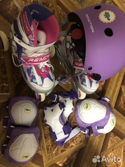 Детские ролики и защита