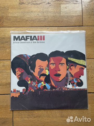 Mafia 3 soundtrack of new bordeaux винил