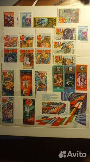 Марки СССР Живопись Космос Спорт и др