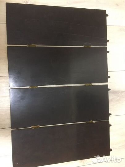 Деревянная раскладная картина. Китайская Ширма