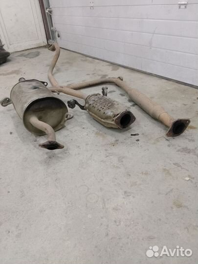 Глушитель в сборе nissan almera n15