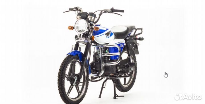 Мопед motoland (мотоленд) Альфа RX 11-синий