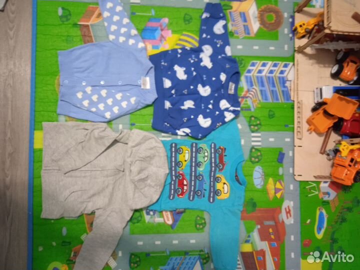 Вещи пакетом, на мальчика, р.68-86