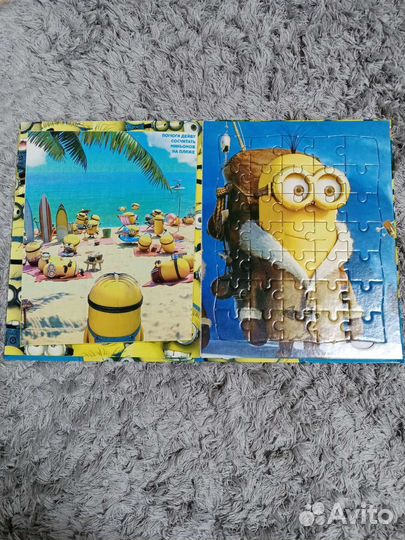 Книга пазл Миньоны