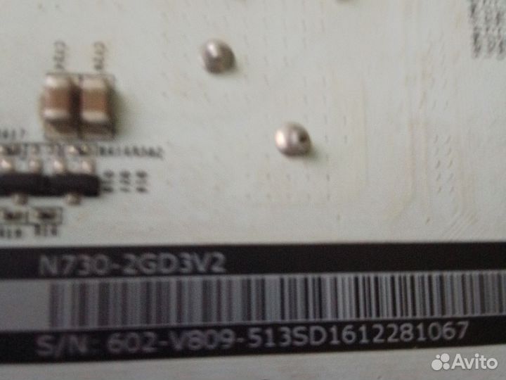 Видеокарта GT 730 2GD