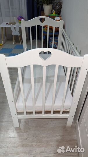 Детская кроватка манеж
