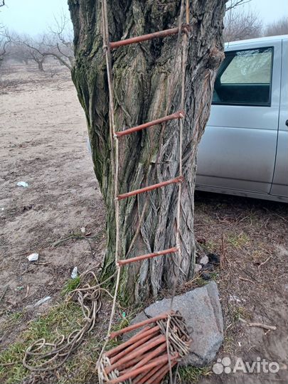 Лестница веревочная