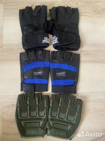 Велоперчатки мужские женские детские новые