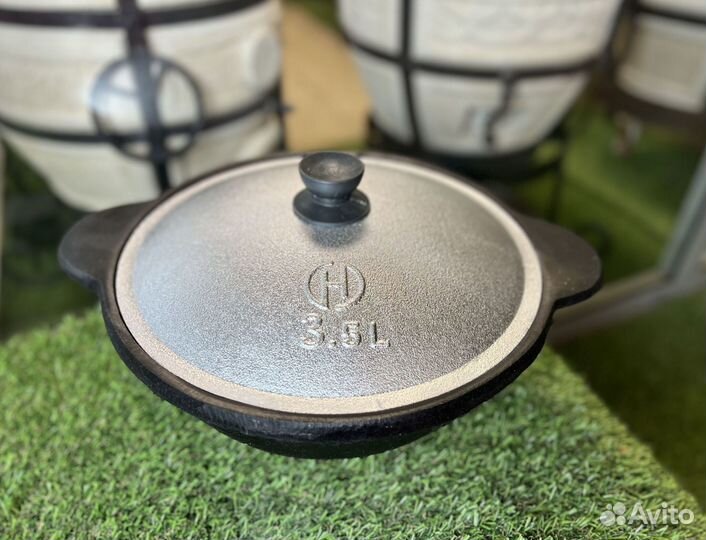 Казан чугунный 3.5 л