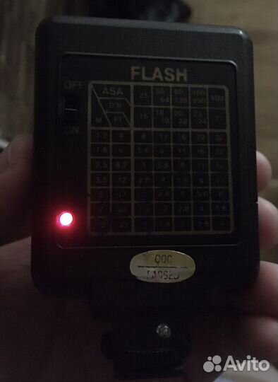 Вспышка nippon. Рабочая