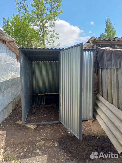 Гараж пенал ракушка металлический