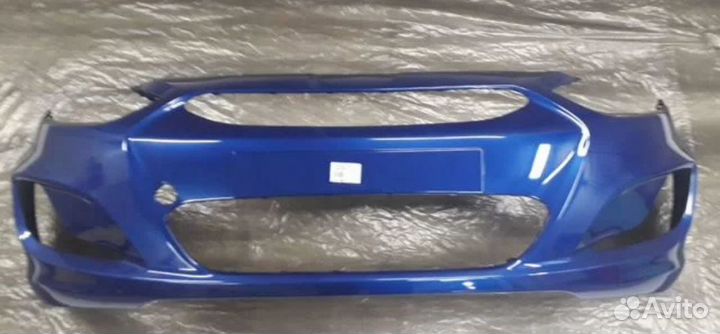 Бампер передний hyundai solaris1