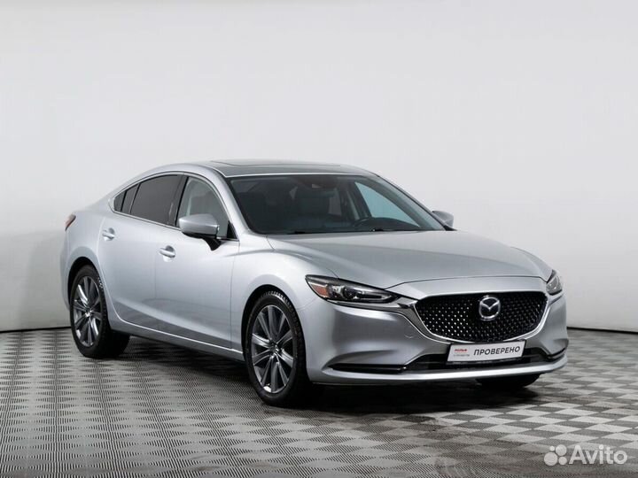 Mazda 6 2.5 AT, 2018, 55 632 км