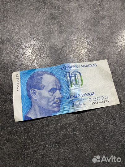 Финские марки suomen pankki markkaa