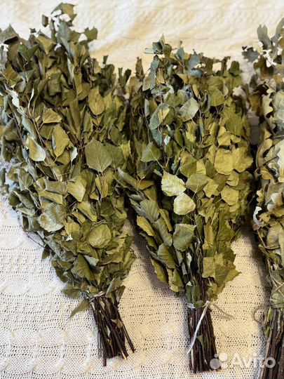 Веники для бани березовые и дубовые