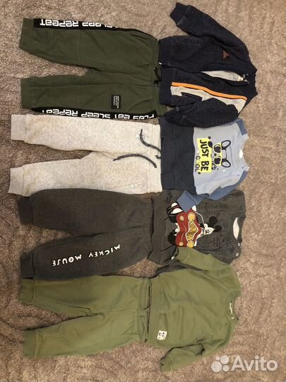 Огромный пакет вещей 80-86 размер