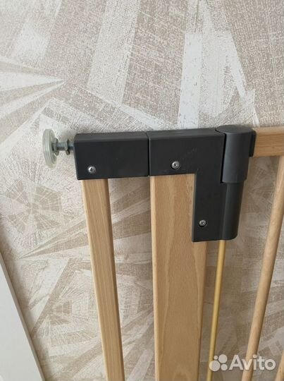 Ворота защитные детские Geuther Easylock Natur