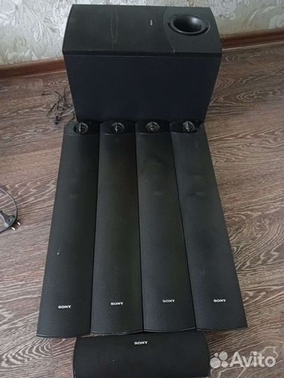 Акустика sony 5.1 (домашний кинотеатр)