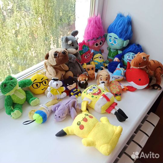 Мягкие игрушки пакетом