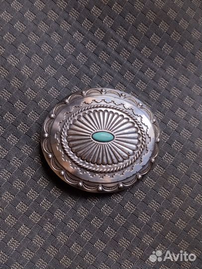Пряжка для Ремня с Бирюзой