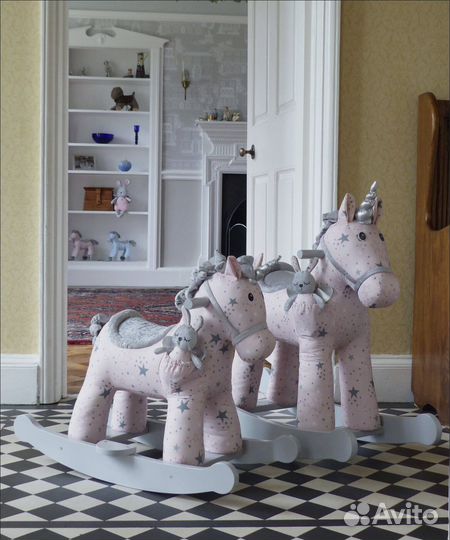 Лошадка качалка Little Bird Told Me, единорог