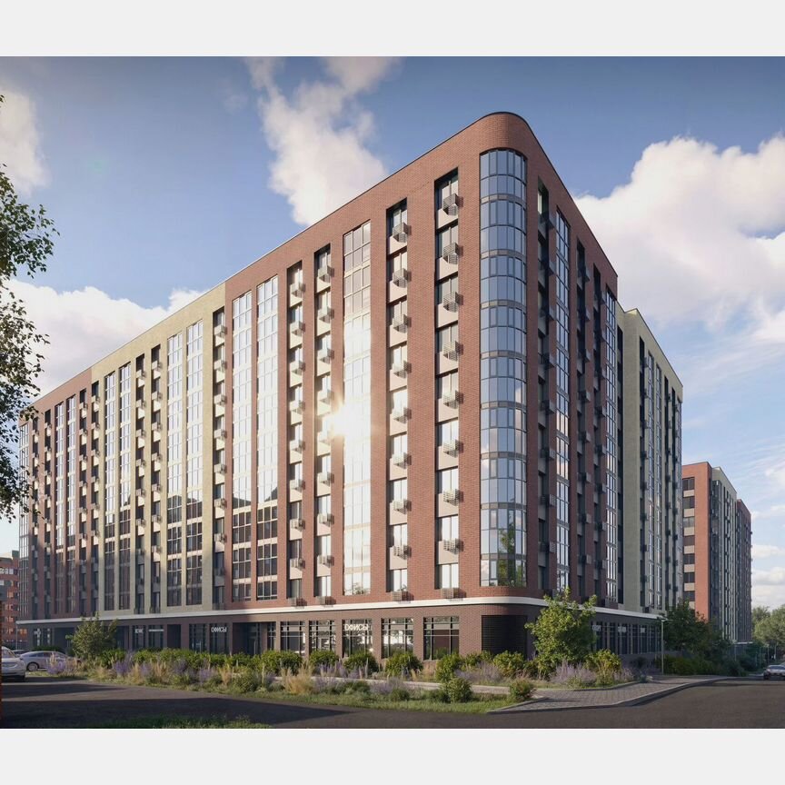 2-к. квартира, 55,6 м², 2/10 эт.