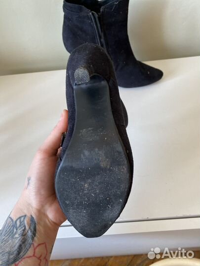 Ботильоны женские 37 размер на шпильке