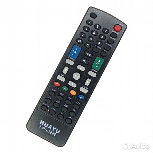 Пульт универсальны Sharp LCD (IC) RM-L1046 3D LED